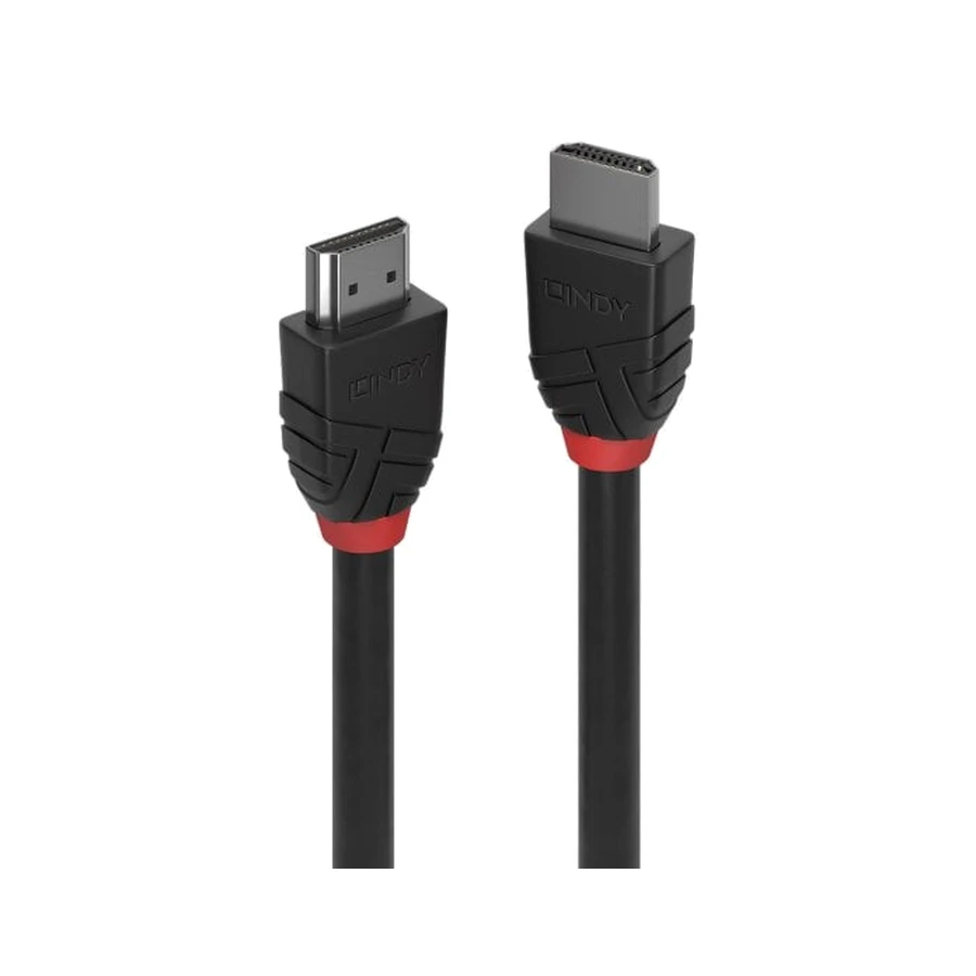 Lindy 2m 8K60Hz HDMI Cable, Black Line