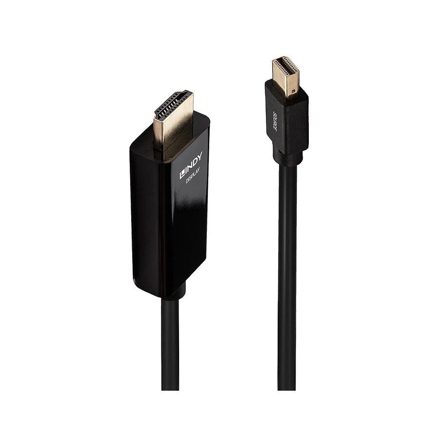 Lindy 2m Mini DisplayPort to HDMI 10.2G Cable