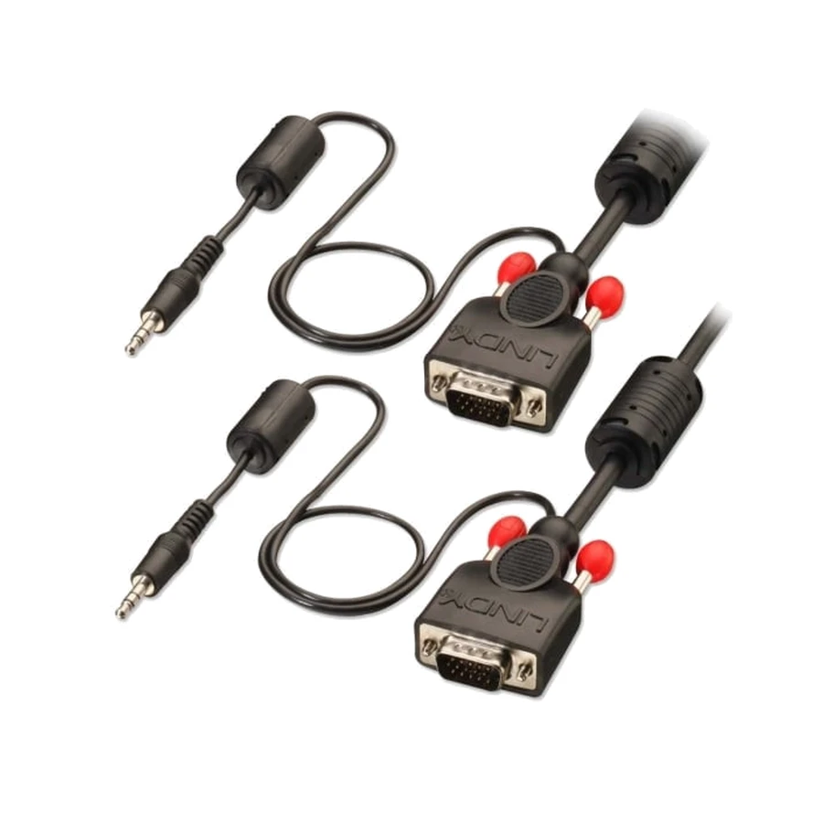 Lindy 7.5m Premium VGA and Audio Cable