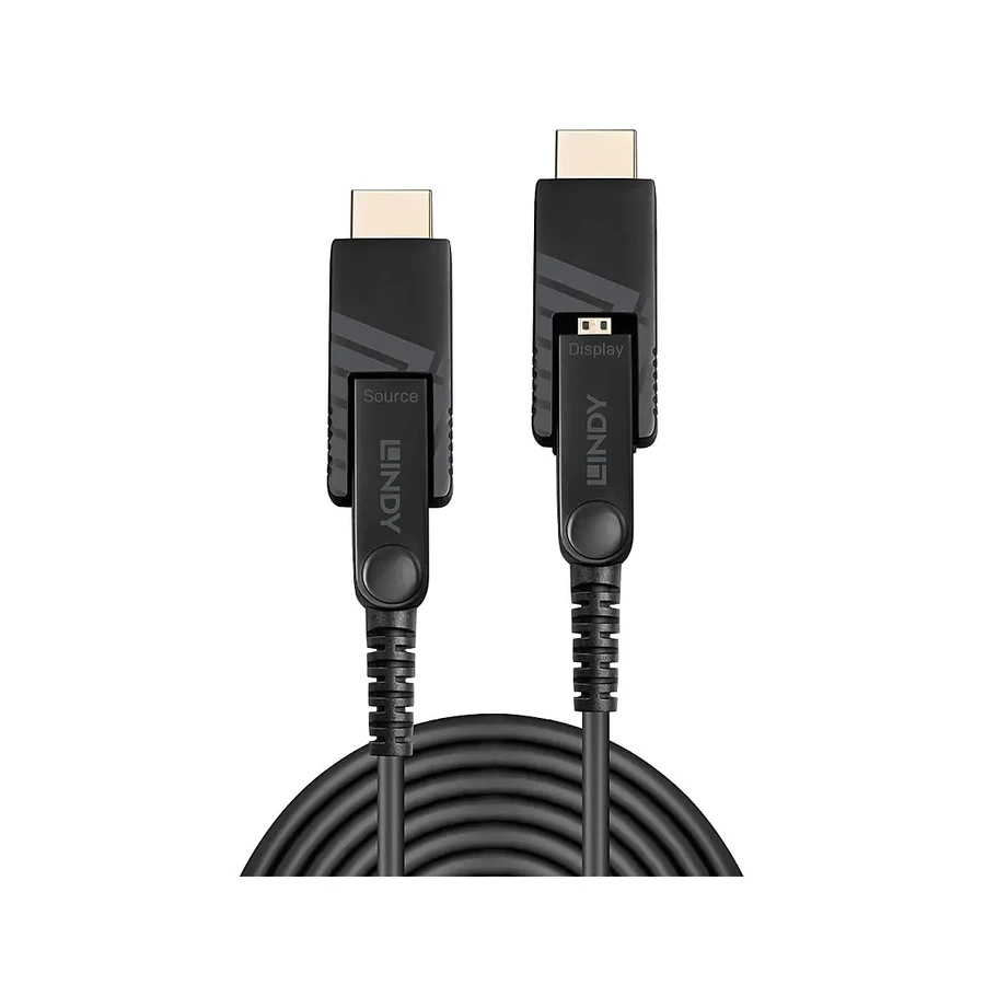 Lindy 30m Fibre Optic Hybrid Micro-HDMI 18G (38322), product photo