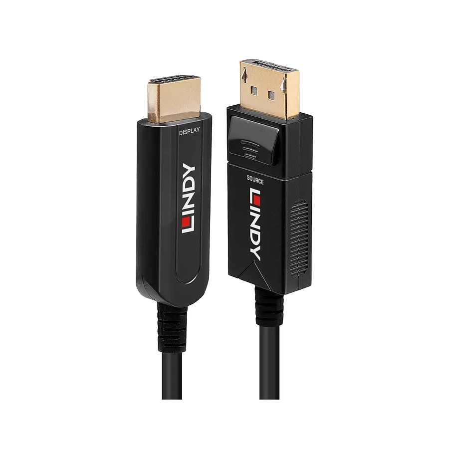 Lindy 40m Fibre Optic Hybrid DisplayPort 1.2 (38493), product photo