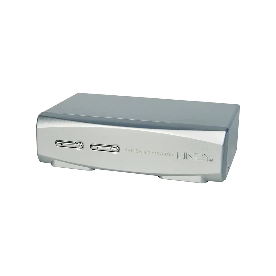 Lindy 2 Port KVM Switch Pro USB 2.0, DisplayPort 1.2 with TTU