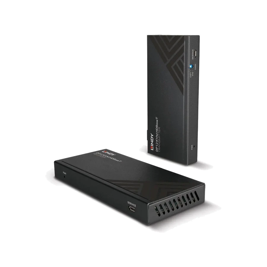 Lindy 150m Cat.6 DisplayPort 1.2, USB, IR and RS-232 HDBaseT KVM Extender