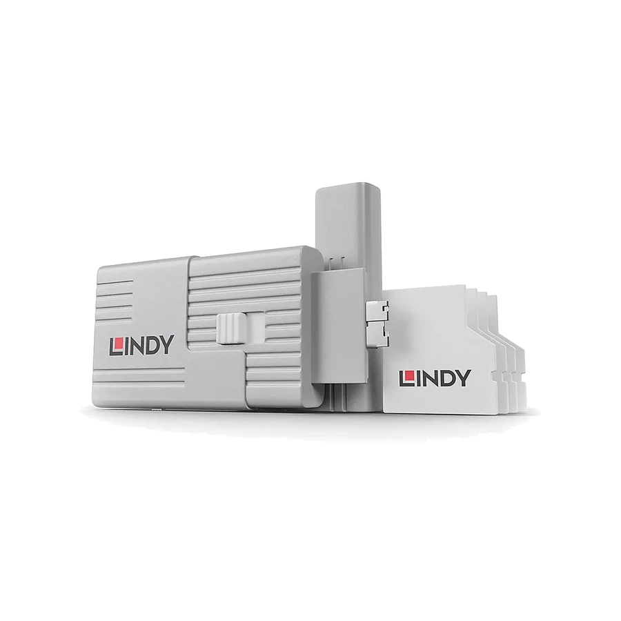 Lindy SD Port Blockers - Pack of 4 with 1 Key