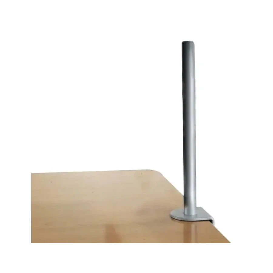 Lindy 450mm Desk Clamp Pole, Silver