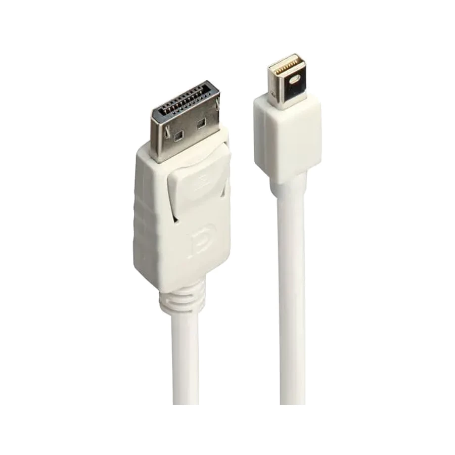 Lindy 3m Mini DisplayPort to DisplayPort Cable, White