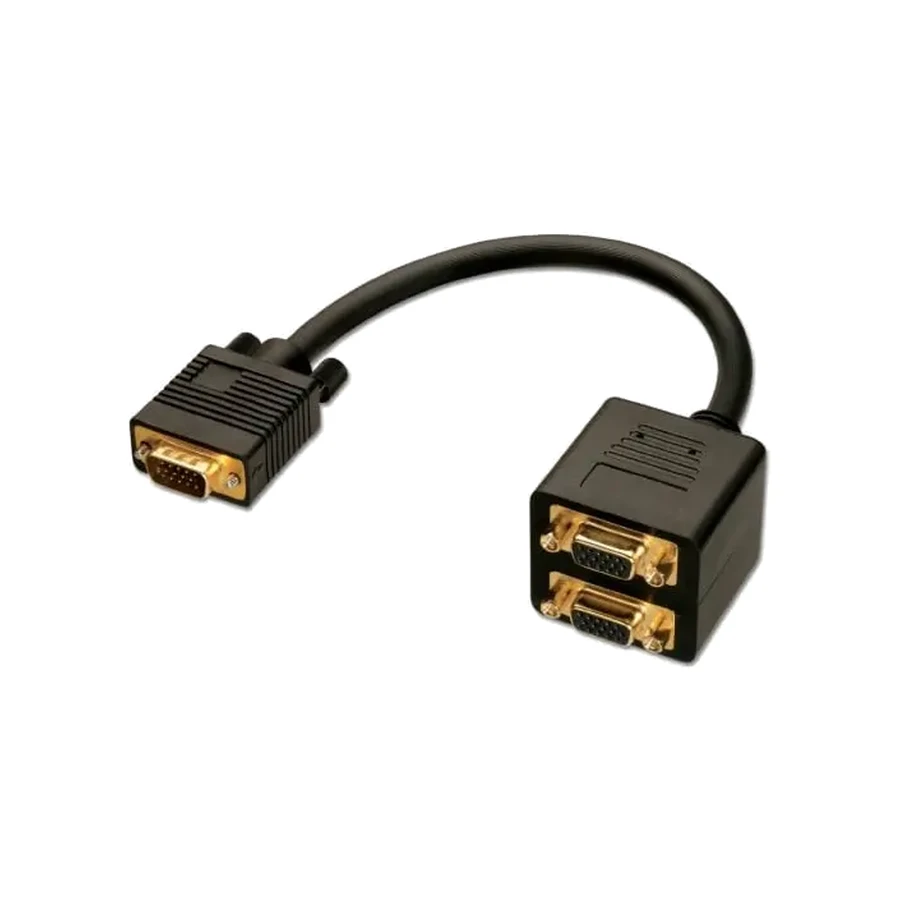 Lindy VGA Splitter Cable, 2 Way, product photo