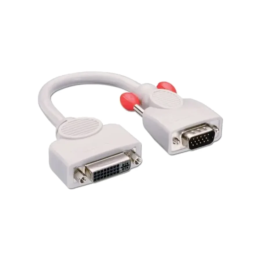 Lindy 0.2m DVI-I Female (Analogue) to VGA Male Adapter Cable