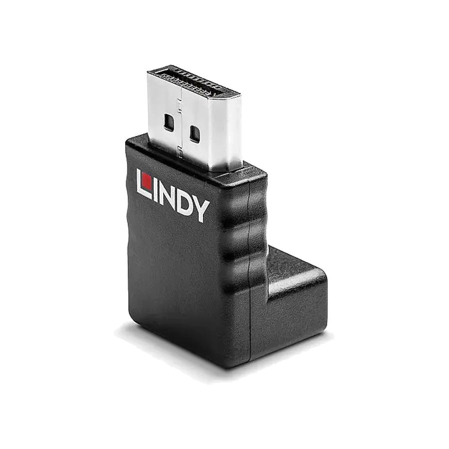 Lindy DisplayPort 1.2 Downward Angled Adapter, product photo