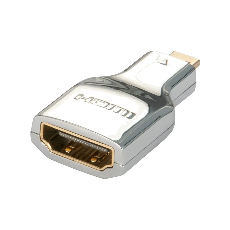 Lindy CROMO HDMI Female to Micro HDMI Male Adapter