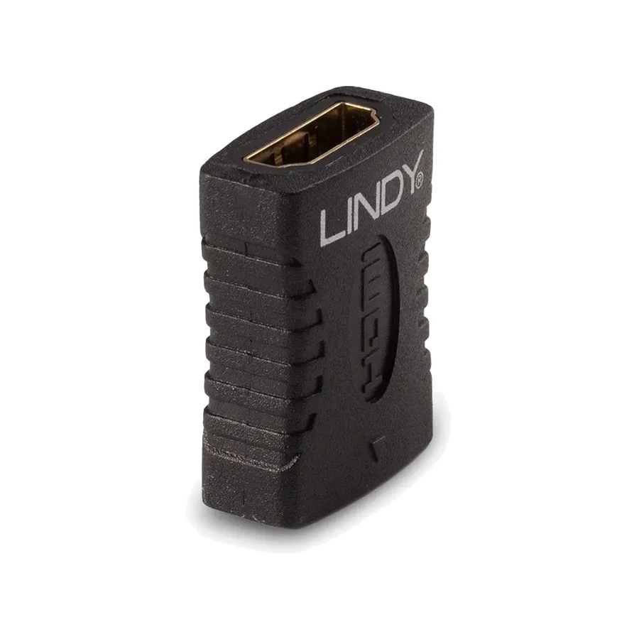 Lindy High Speed HDMI Female To Female Coupler, Black