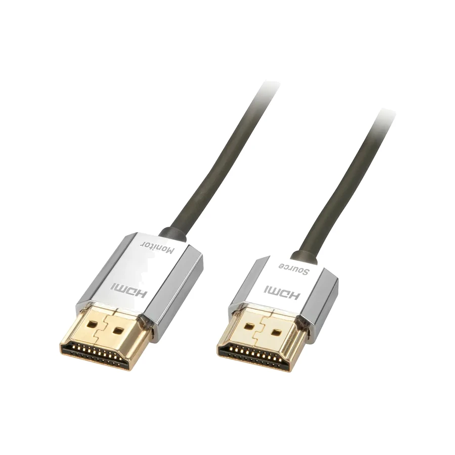 Lindy 3m CROMO Slim High Speed HDMI Cable with Ethernet