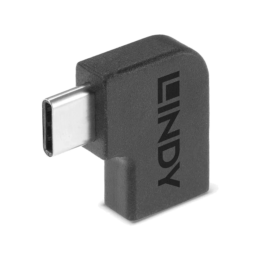 Lindy USB 3.2 Type C to C 90° Adapter, product photo