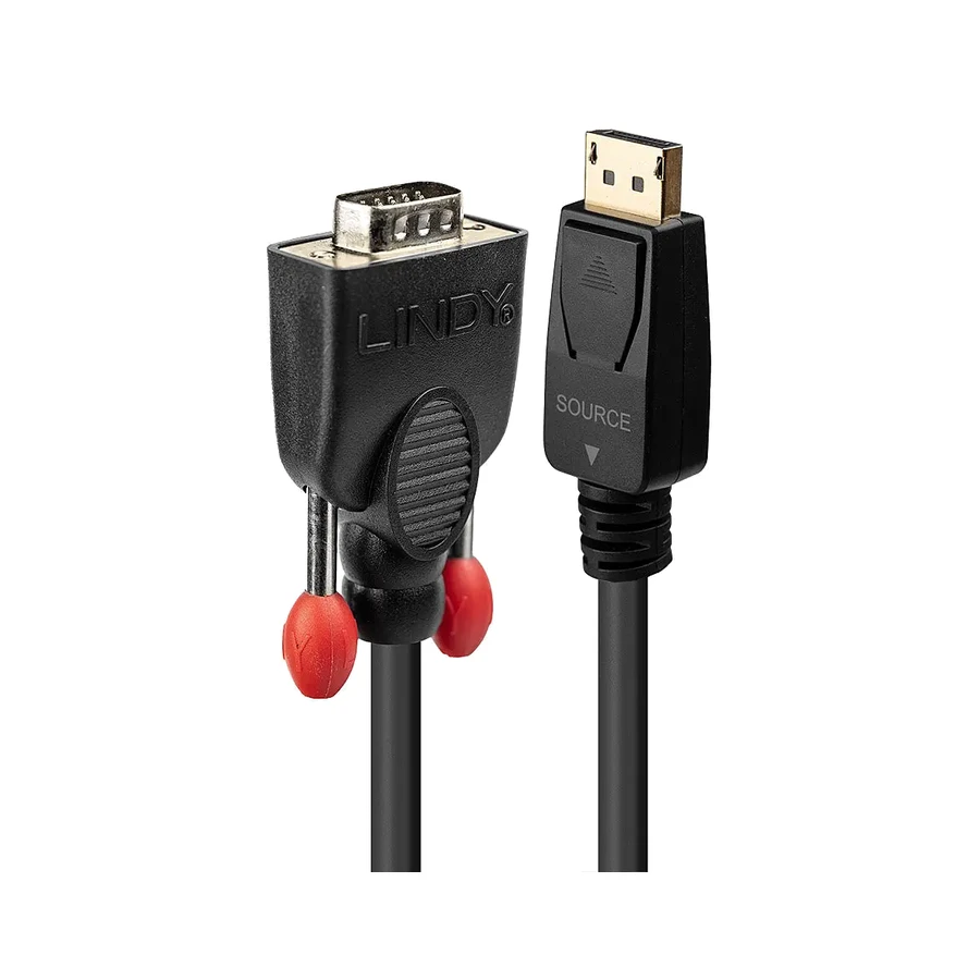 Lindy 2m DisplayPort to VGA Cable