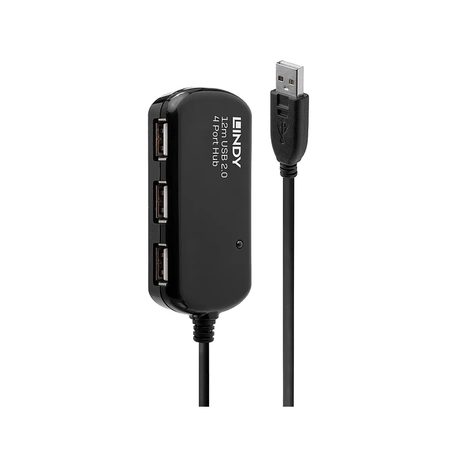 Lindy 12m USB 2.0 Active Extension Pro Hub