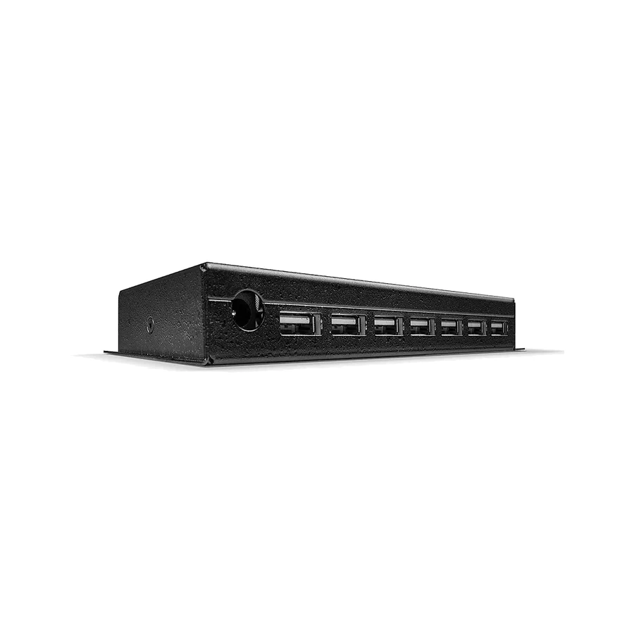 Lindy 7 Port USB 2.0 Metal Hub, product photo