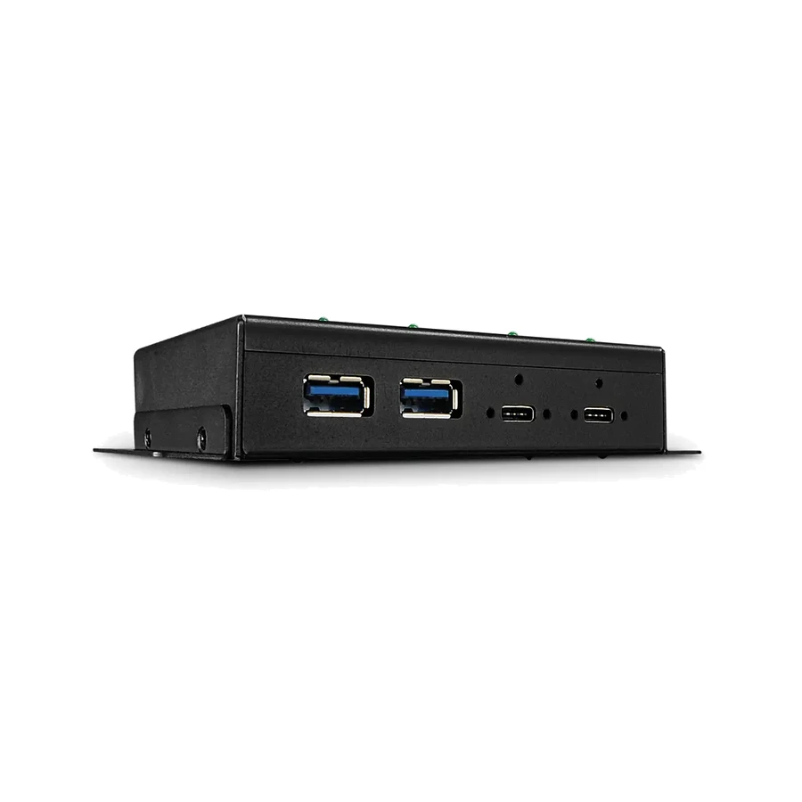 Lindy 4 Port USB 3.2 Gen 2 Type C Metal Hub, product photo