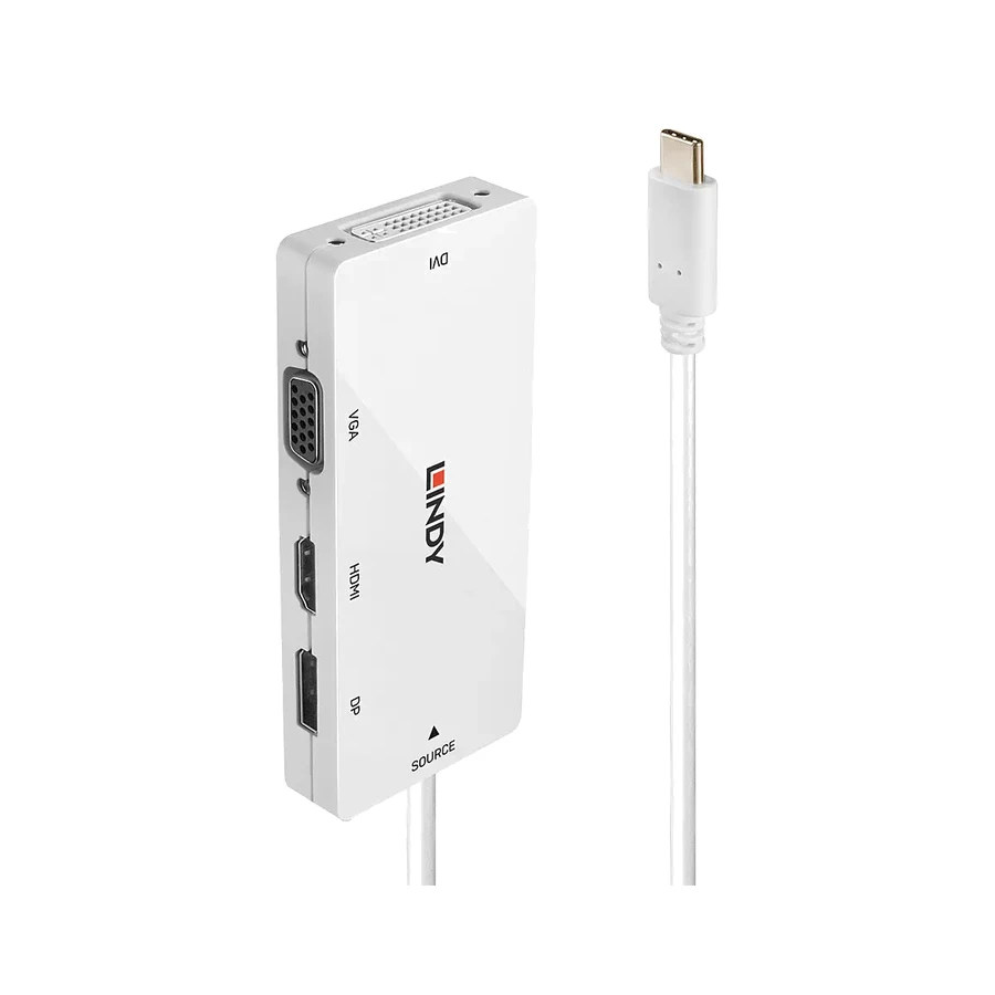 Lindy USB Type C to Multi-AV Converter