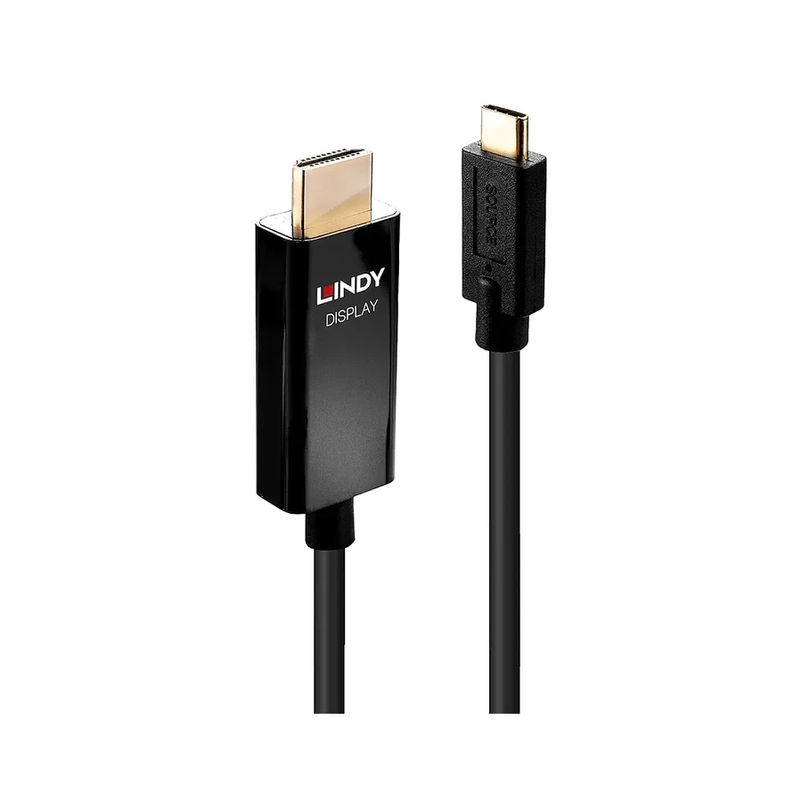 Lindy 2m USB Type C to HDMI 4K60 Adapter (43292), product photo
