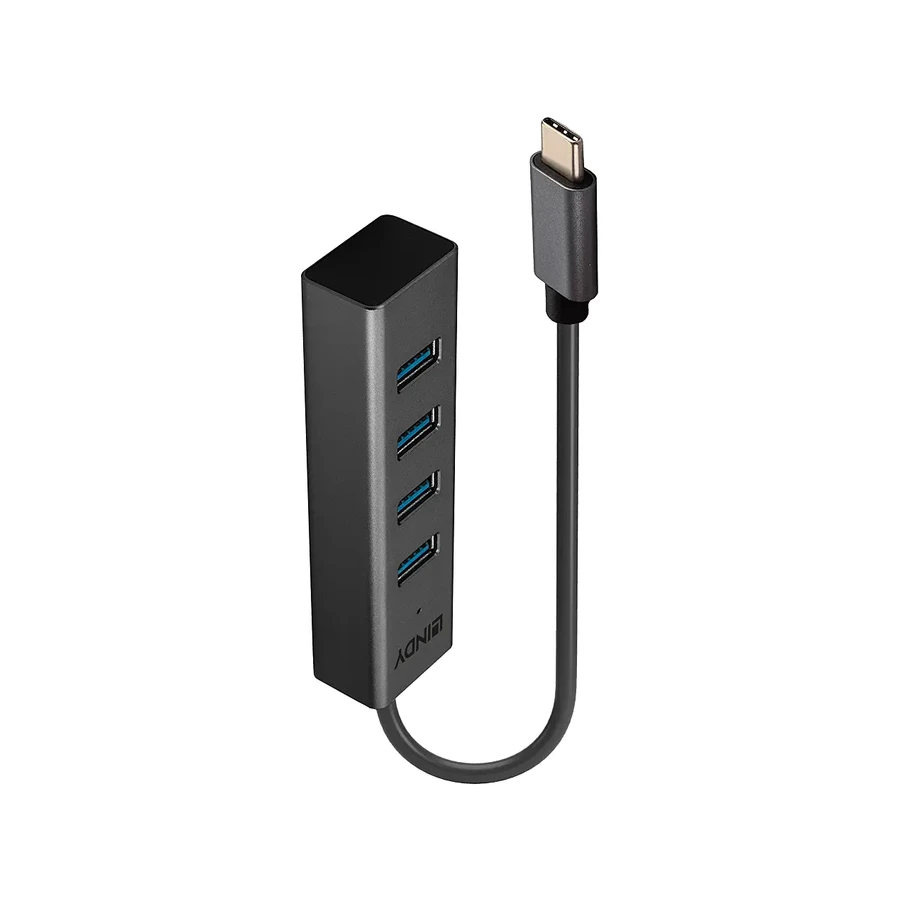 Lindy 4 Port USB 3.2 Type C Hub