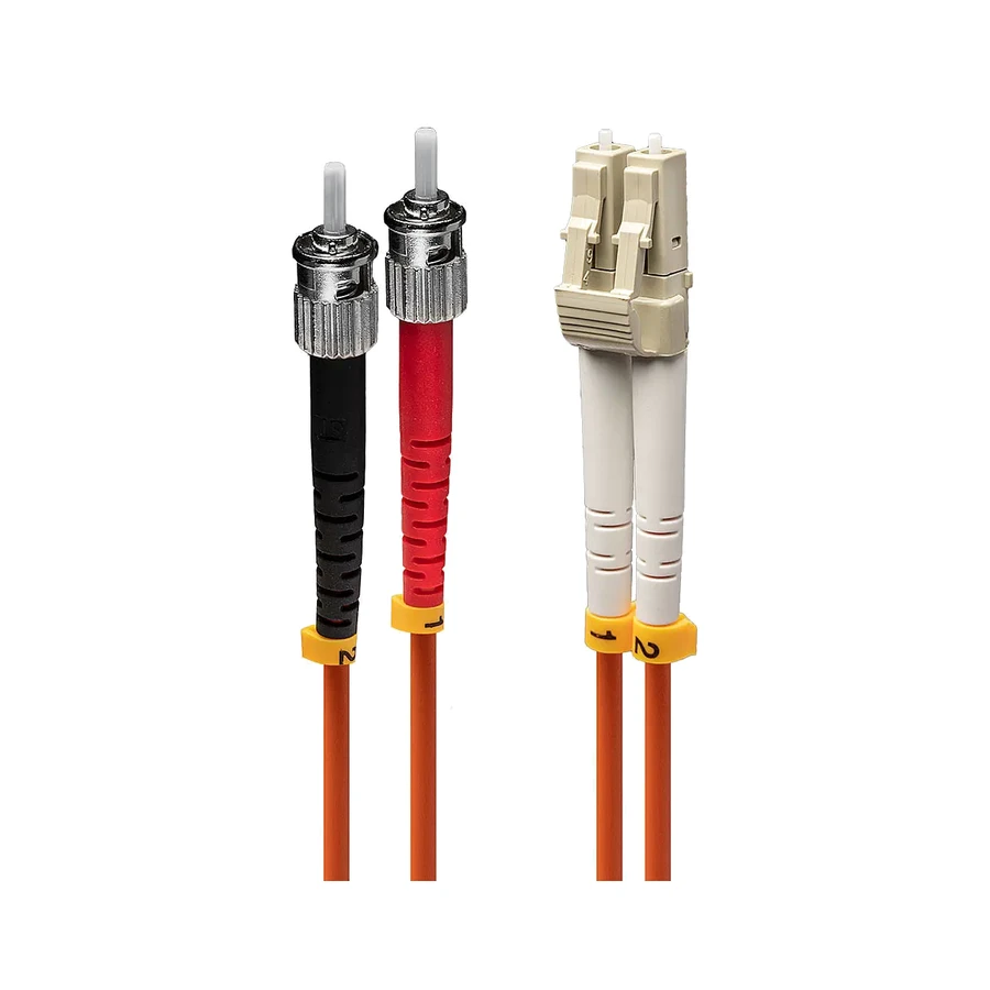 Lindy 2m LC-ST OM2 50/125 Fibre Optic Patch Cable