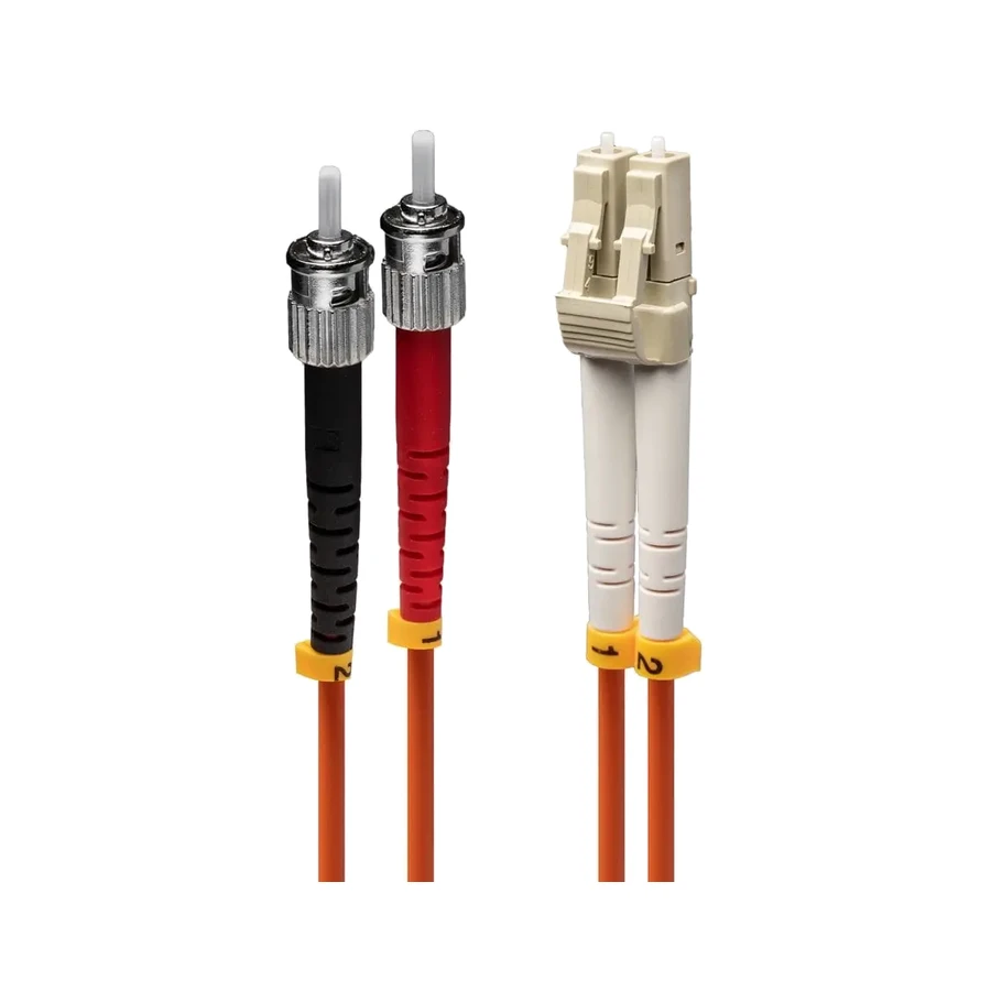 Lindy 5m LC-ST OM2 50/125 Fibre Optic Patch Cable
