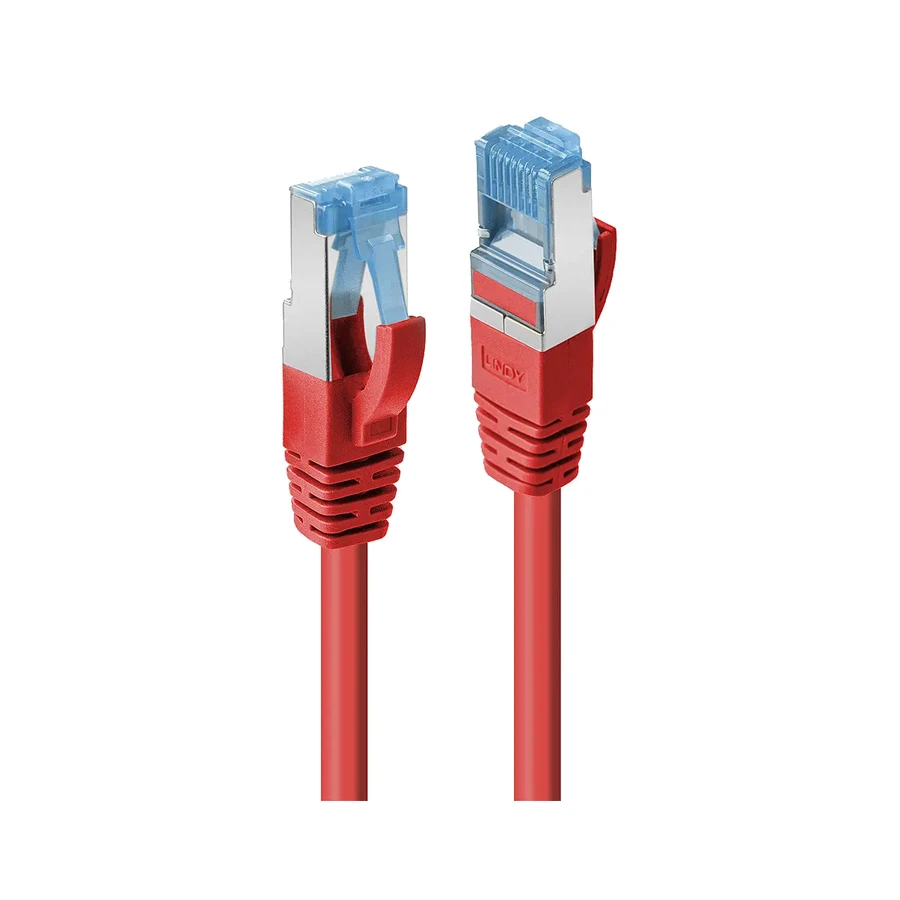 Lindy 47166 networking cable Red 5 m Cat6a S/FTP (S-STP)