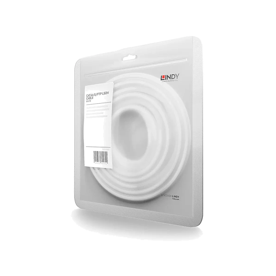Lindy 47195 networking cable White 3 m Cat6a S/FTP (S-STP)