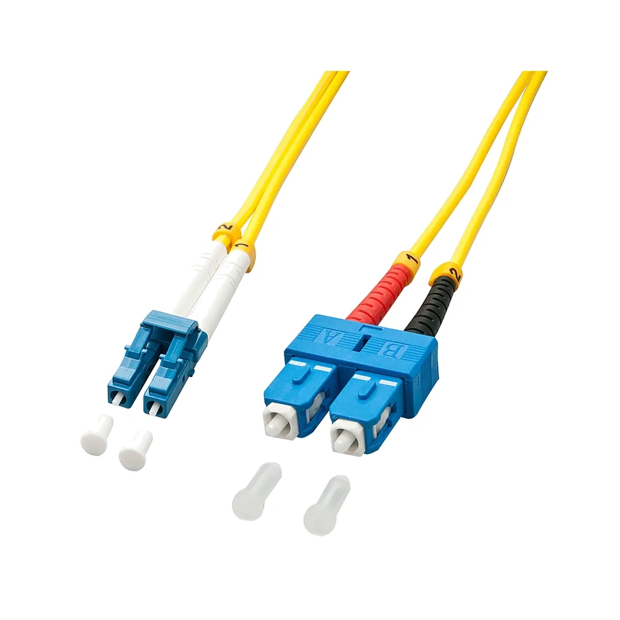 Lindy 15m LC-SC OS2 9/125 Fibre Optic Patch Cable