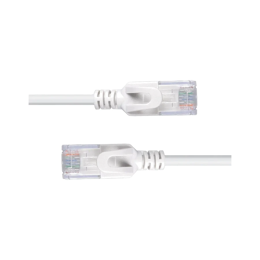 Lindy 2m Cat.6A U/UTP Ultra Slim Network Cable, Grey