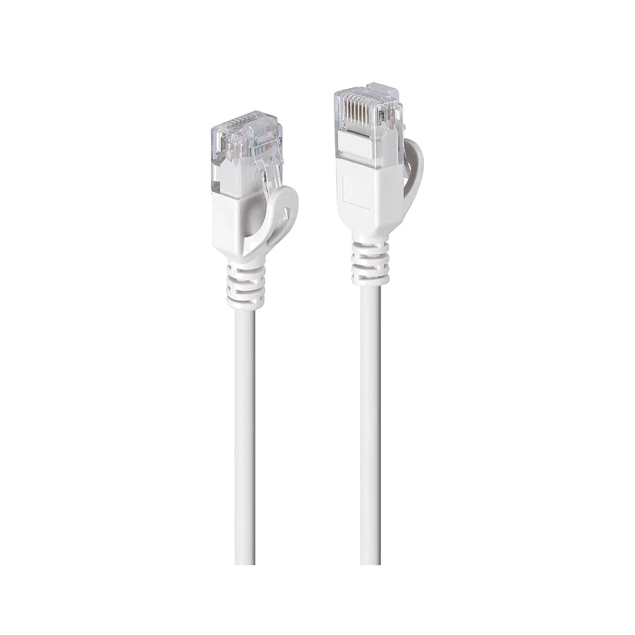 Lindy 3m Cat.6A U/UTP Ultra Slim Network Cable, Grey