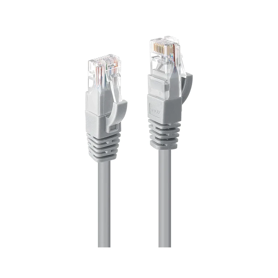 Lindy 30m Cat.6 U/UTP Network Cable, Grey