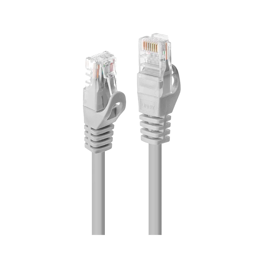 Lindy 7.5m Cat.5e U/UTP Network Cable, Grey