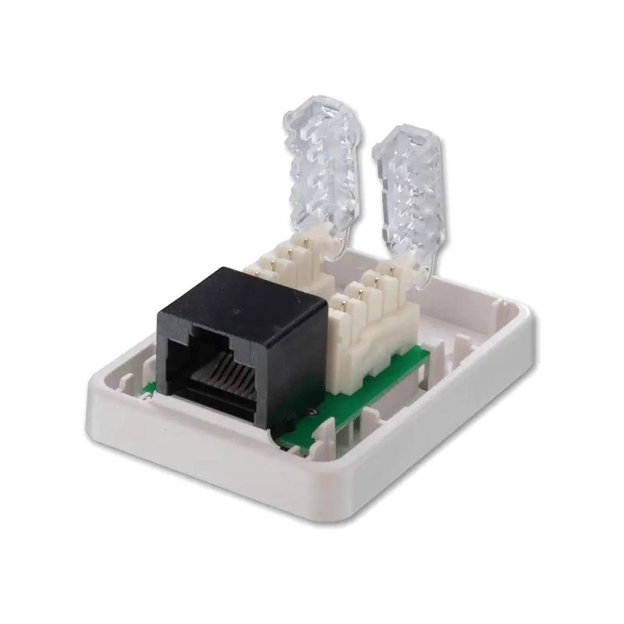 Lindy Toolless Cat.5e Surface Mount Box