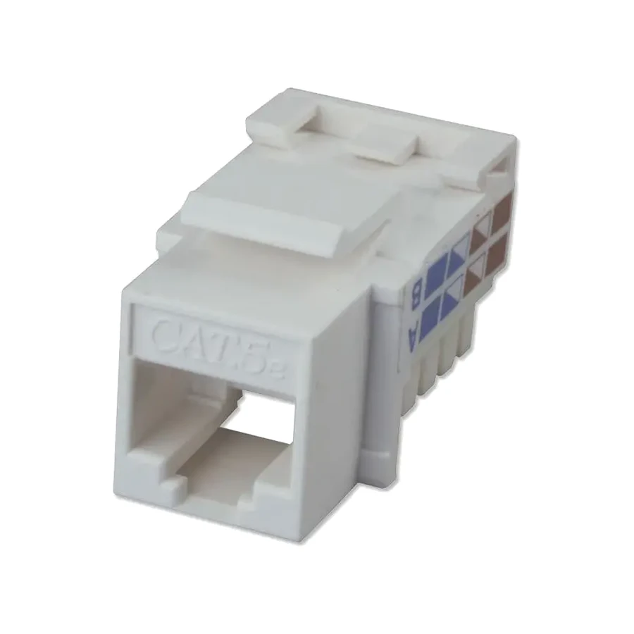 Lindy CAT5e Punchdown Keystone, White