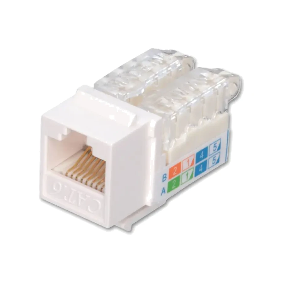 Lindy Toolless CAT6 Keystone Jack, product photo