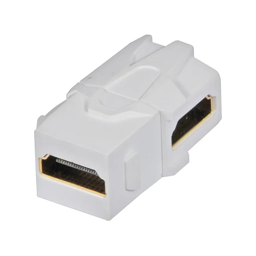 Lindy HDMI Female to Female 90 Degree Keystone, product photo