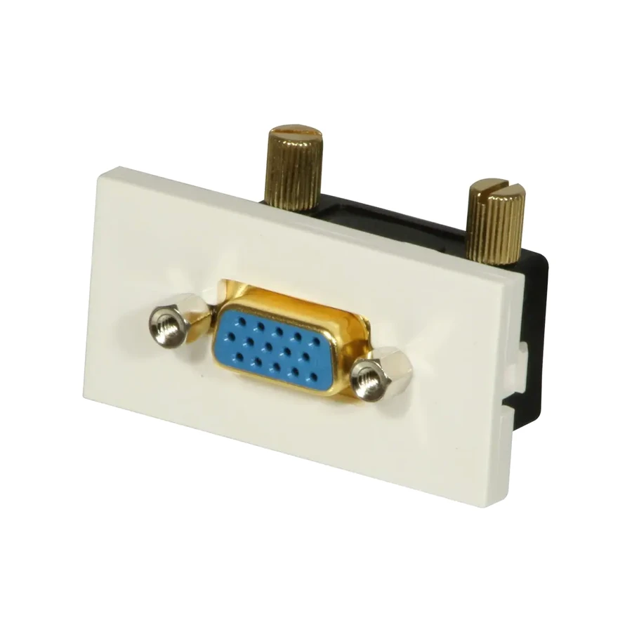 Lindy Right Angled VGA Snap-in Block, product photo
