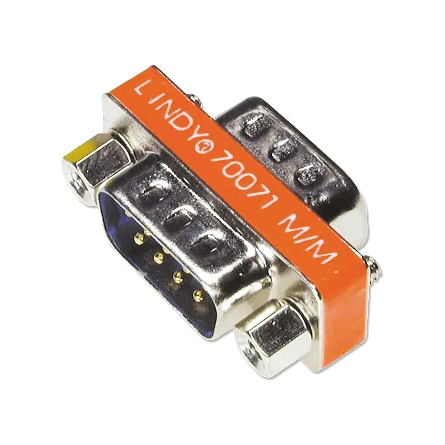 Lindy Mini Gender Changer 9 Way D Male/Male, product photo
