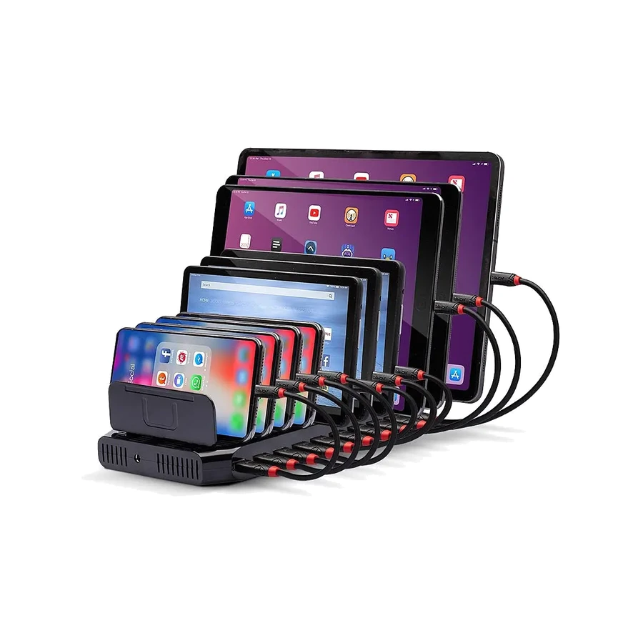 Lindy 96W 10 Port USB Charging Station