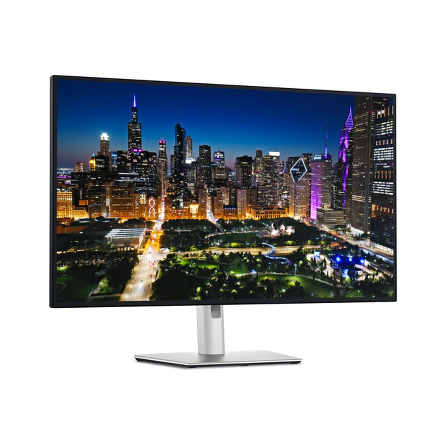 DELL UltraSharp U3225QE computer monitor 80 cm (31.5") 3840 x 2160 pixels 4K Ultra HD LCD Black, Silver