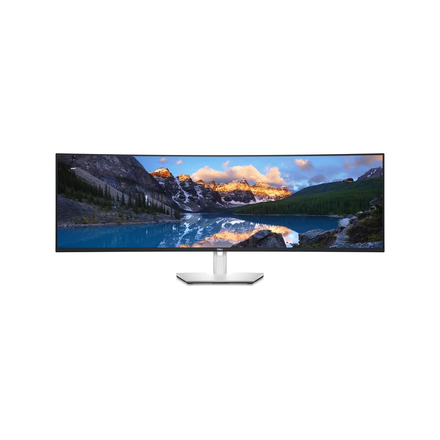 DELL UltraSharp U4924DW computer monitor 124.5 cm (49") 5120 x 1440 pixels 5K Ultra HD LCD Black, Silver