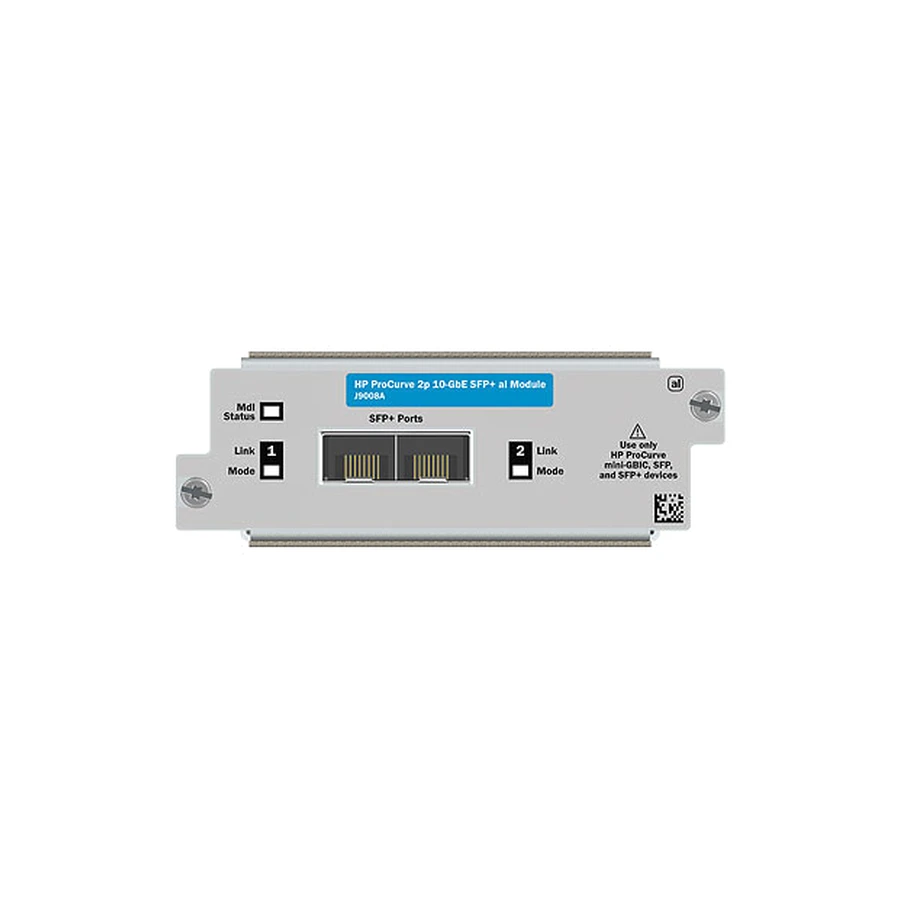 HPE Networking Aruba 2-Port 10-GbE SFP+ A5800 Module