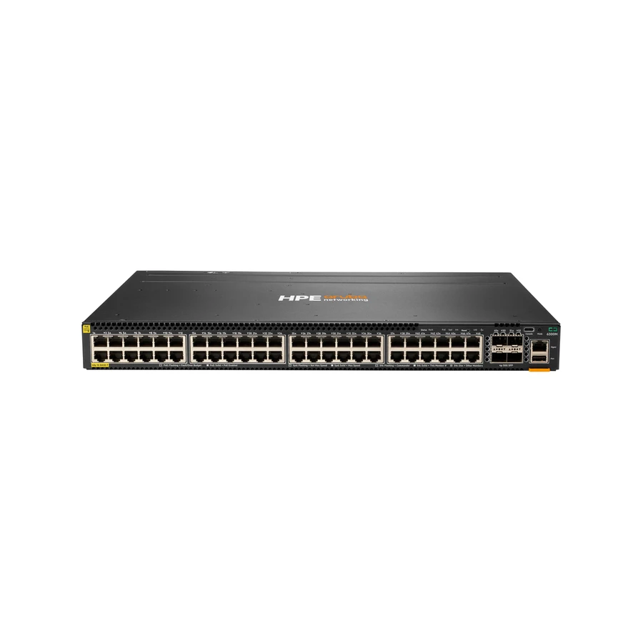 HPE Networking Aruba 6300M 48G CL4 PoE 4SFP+ Switch