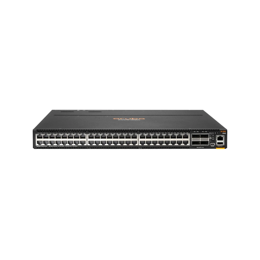 HPE Networking Aruba 8360-48XT4C Pwr2Prt3F2PS Bdl
