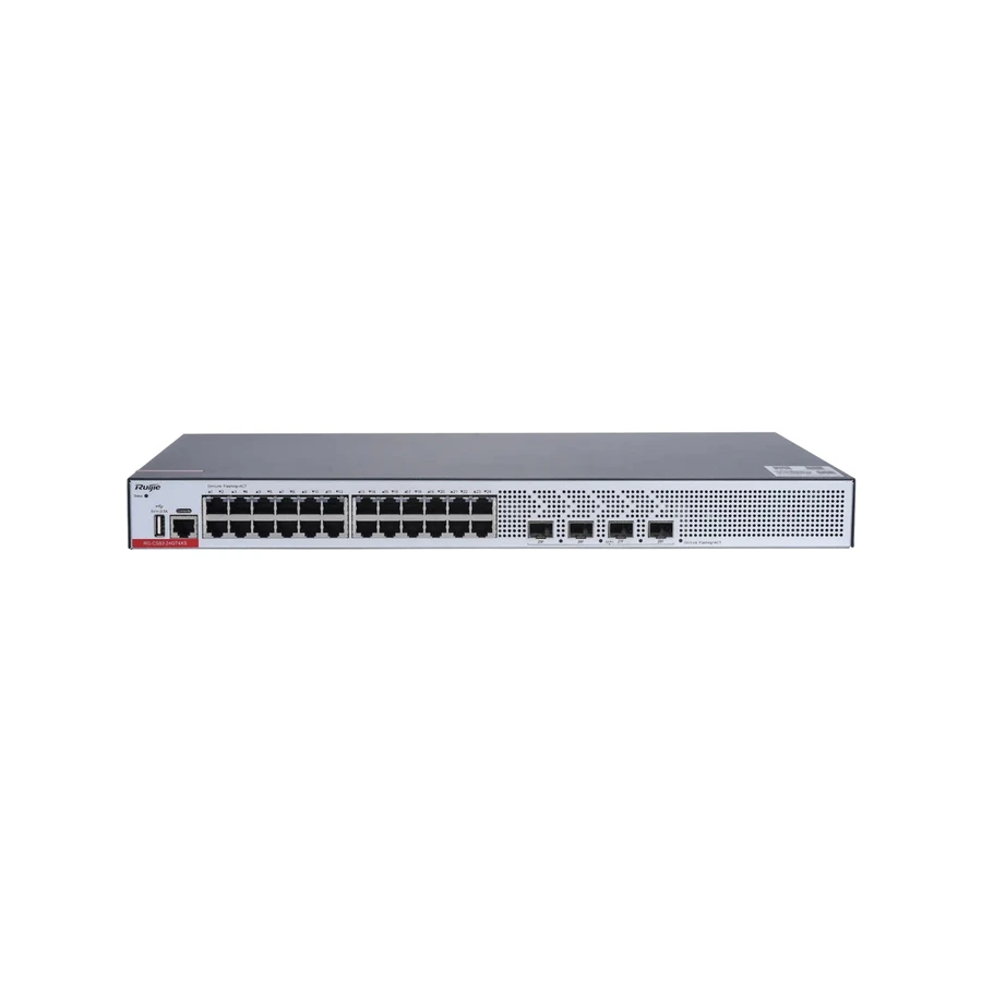 Ruijie Networks RG-CS83-24GT4XS network switch Managed L3 Gigabit Ethernet (10/100/1000) Grey