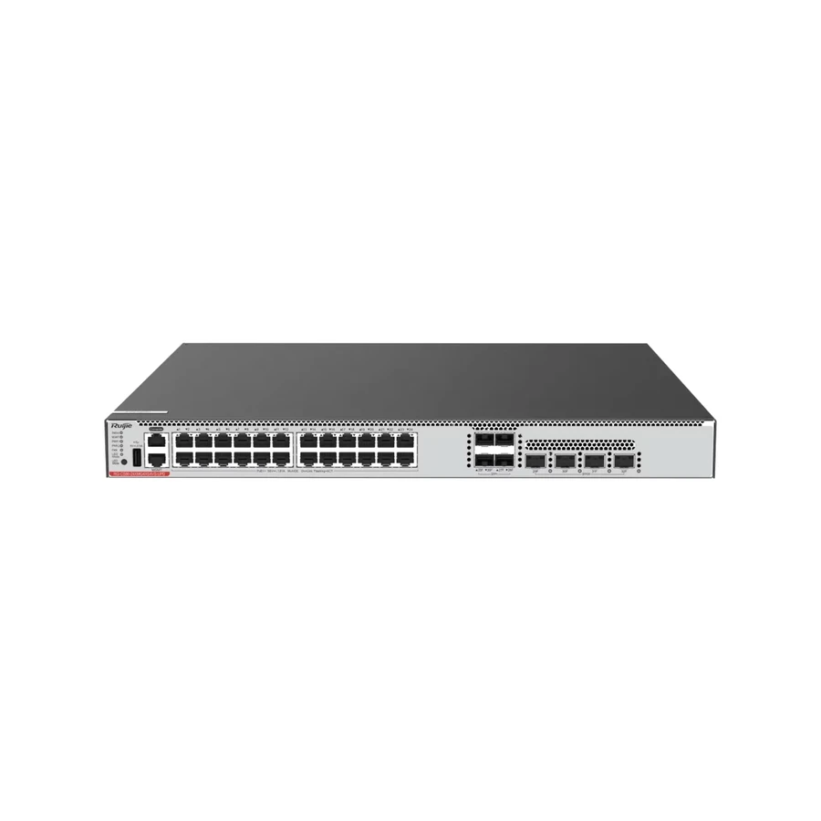 Ruijie Networks RG-CS86-24XMG4XS4VS-UPD network switch Managed 10G Ethernet (100/1000/10000) Power over Ethernet (PoE) Grey