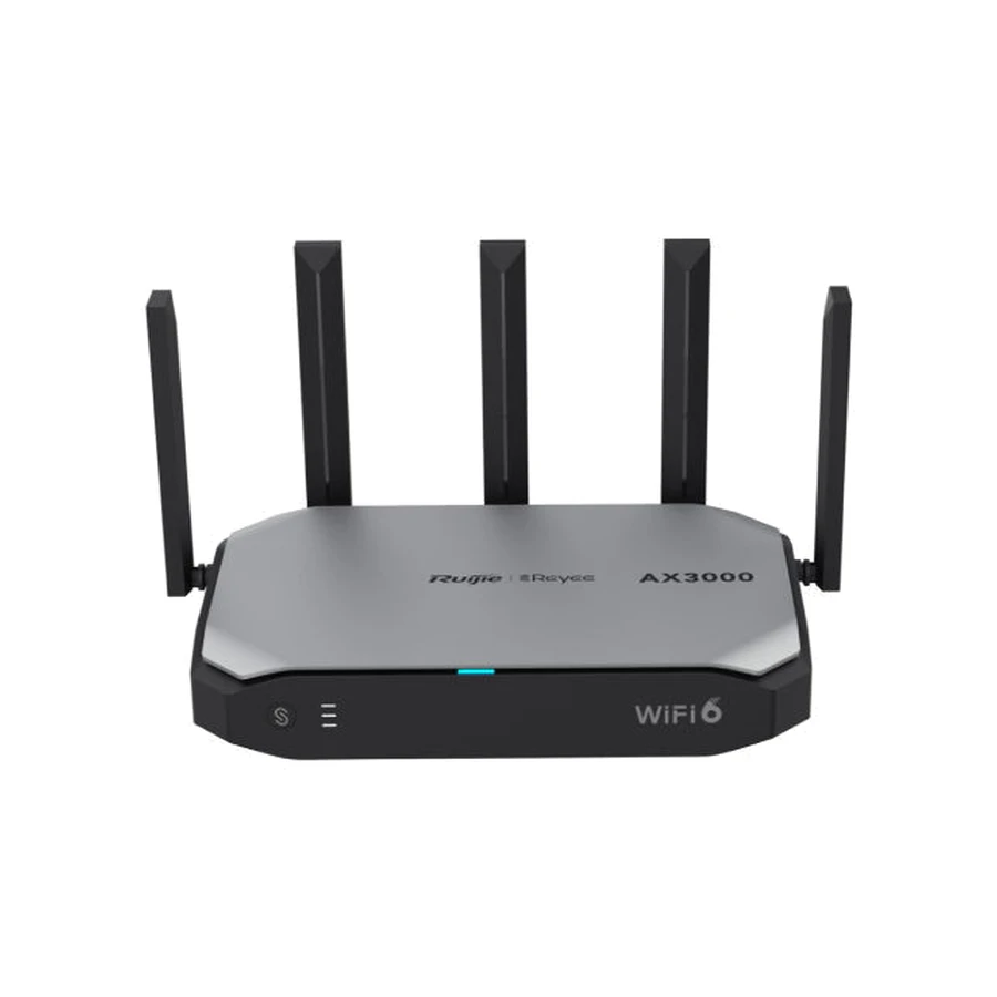 Ruijie Networks RG-EG105GW-X wireless router Gigabit Ethernet Dual-band (2.4 GHz / 5 GHz) Black, Grey