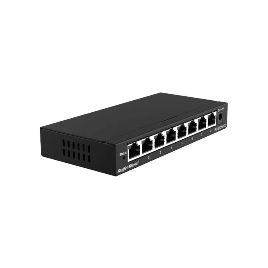 Ruijie Networks RG-ES208GC network switch Managed L2 Gigabit Ethernet (10/100/1000) Grey