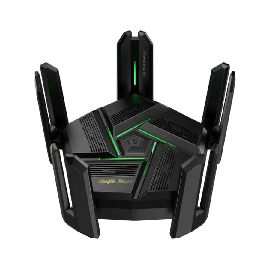 Ruijie Networks RG-EW7200BE PRO wireless router Dual-band (2.4 GHz / 5 GHz) Black